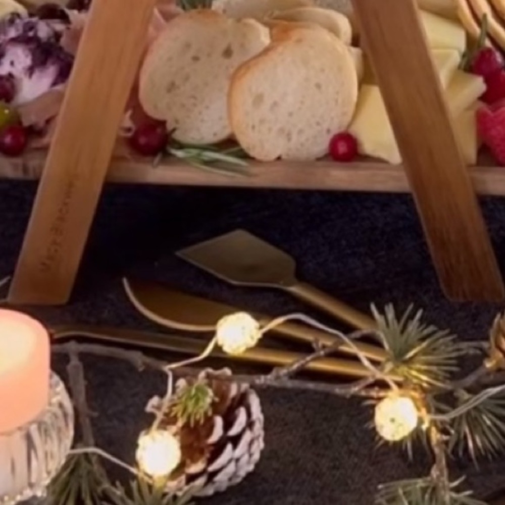 MACY BLACKWELL X SHORT STORIES Gold Cheese Knives - Picture 3 of 9